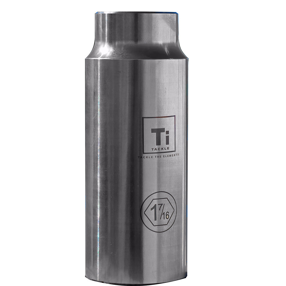 Ti-Tackle Titanium Prop Nut Socket Mercury V10 – Grade 5 Aerospace-Grade Titanium for Marine Durability