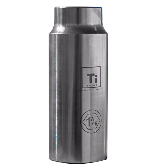 Ti-Tackle Titanium Prop Nut Socket Mercury V10 – Grade 5 Aerospace-Grade Titanium for Marine Durability