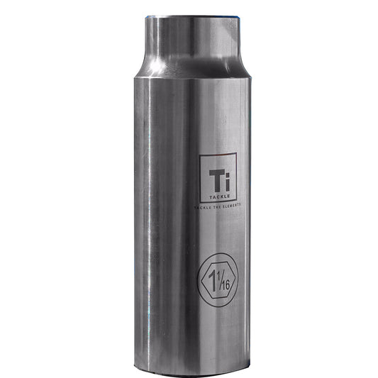 Ti-Tackle Titanium Prop Nut Socket 1-1/16" – 1/2" Drive for Marine and Boat Maintenance