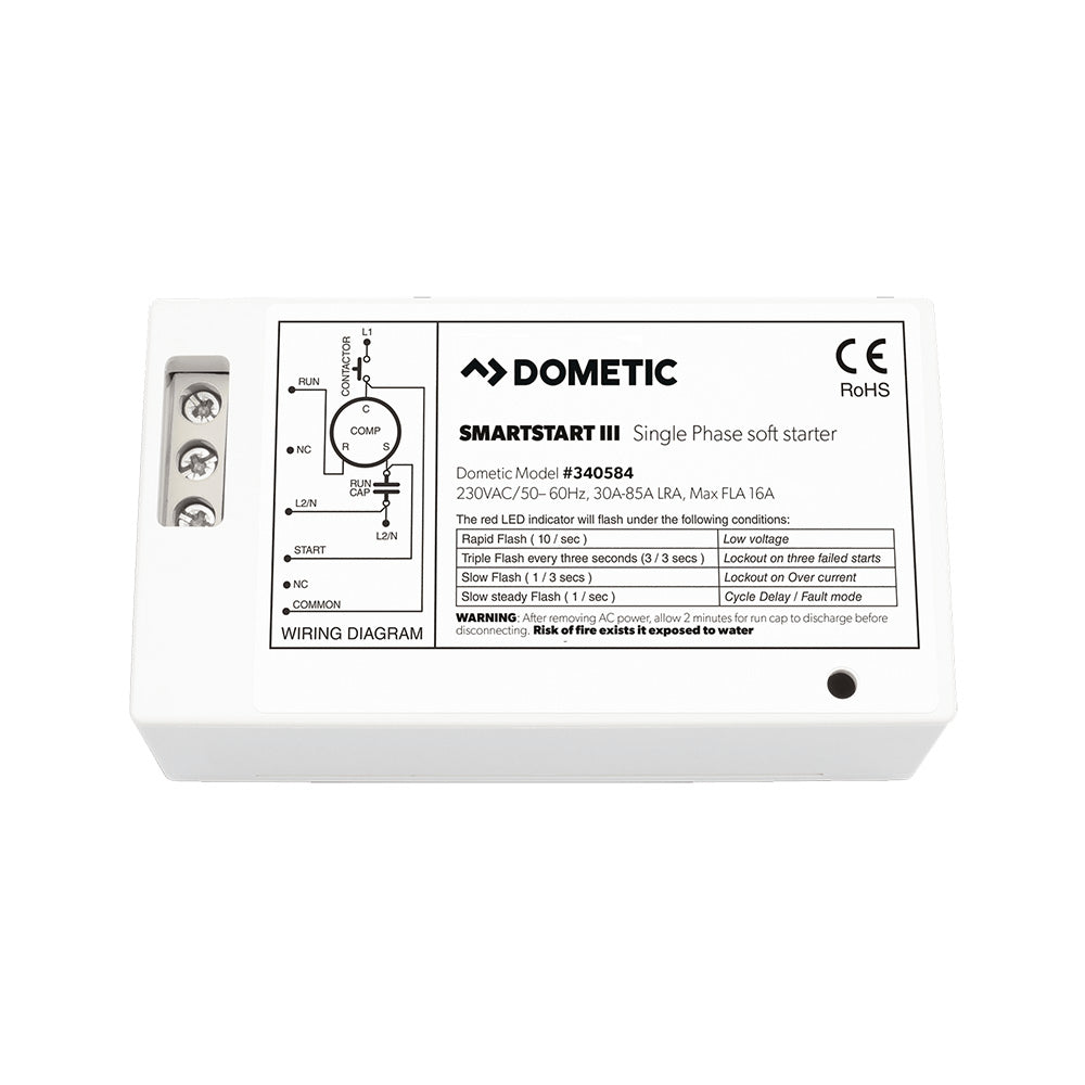 Dometic SmartStart III Soft Starter for 115V GT10/GT16 Marine Air Conditioners, Part 9610002999