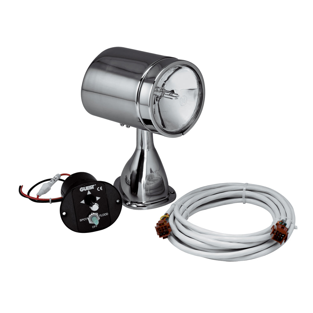 Marinco 22040A 5-Inch Stainless Steel Spotlight and Floodlight Kit, 12-Volt Incandescent