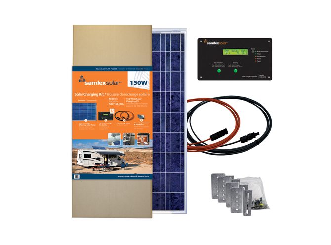 150W SOLAR CHARGING KIT - Marine Parts OnlySAMLEX AMER