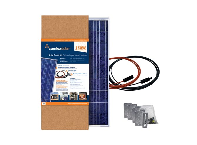 150W SOLAR PANEL KIT - Marine Parts OnlySAMLEX AMER