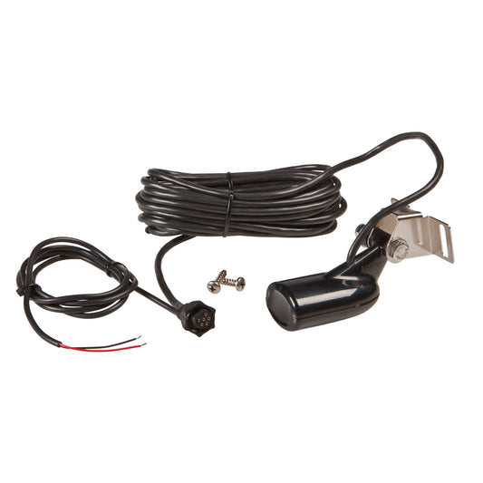 Lowrance HST-WSU 20° Transom-Mount Skimmer Transducer with Temperature, 200 kHz
