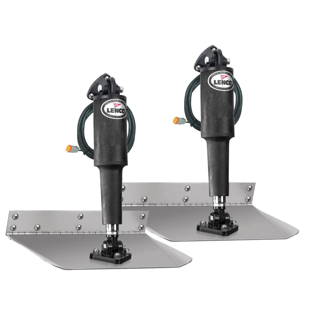 Lenco Marine 15001-101 9 x 12-Inch Standard Electric Trim Tab Kit for Boats - 12V