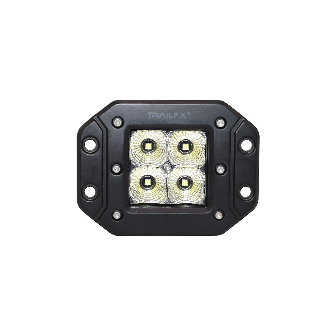 2X2 CUBE 4X5W - FLUSH FLOOD PAIR - Marine Parts OnlyTRAILFX