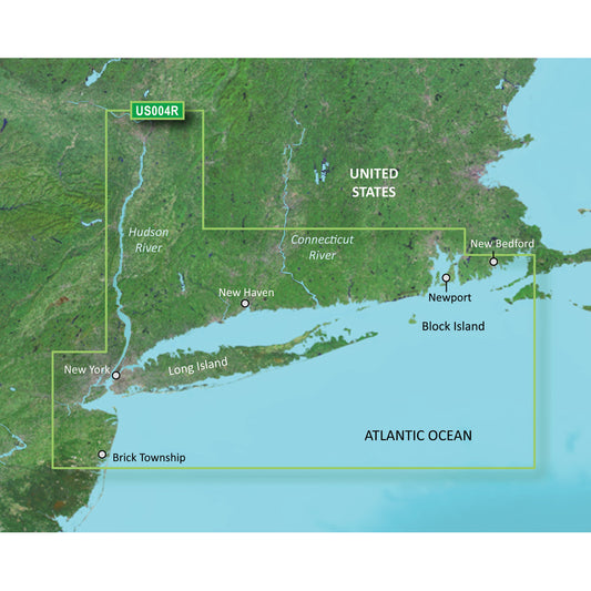 Garmin BlueChart g3 Vision HD VUS004R New York Marine Navigation Chart, microSD/SD, 010-C0705-00