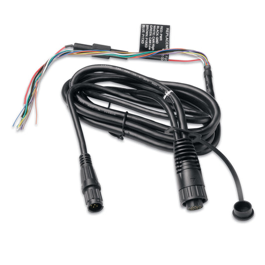 Garmin Power and Data Cable Part 010-10918-00 for Fishfinder 300C/400C & GPSMAP 400/500 Series