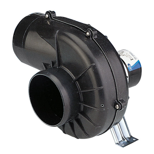Jabsco 4-Inch 250 CFM Flexmount Blower - 12V Marine and Industrial Ventilation