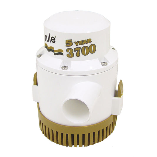 Rule 3700 G.P.H. Gold Series Bilge Pump, Part 13A, 12V DC Marine Pump