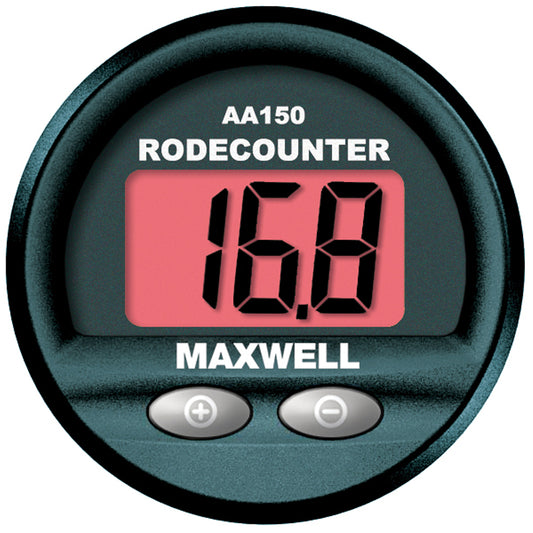 Maxwell AA150 Chain & Rope Counter – Marine Rode Monitoring System for Electric and Hydraulic Windlasses