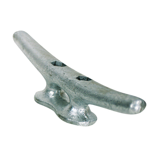 Whitecap Galvanized Dock Cleat - 8 Inch for Secure Marine Docking and Mooring