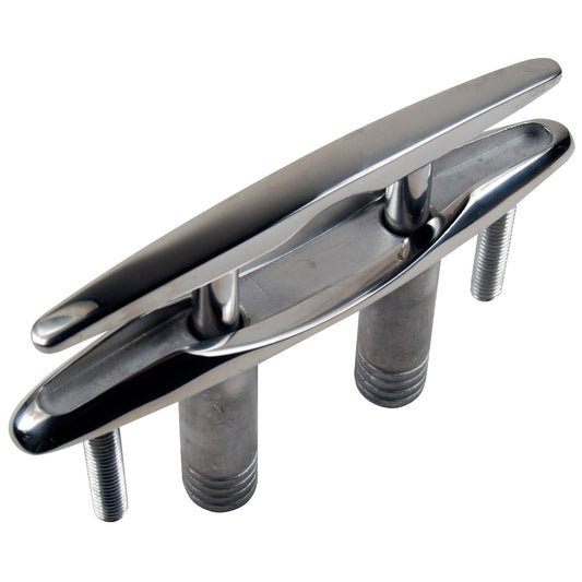 Whitecap 6709 Pull Up Stainless Steel Cleat – 6 Inch Marine Dock Hardware