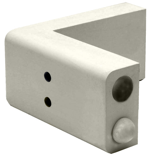 Dock Edge DocKorner Premium Foam Profile Large 9-Inch Corner, Putty – DE1151F
