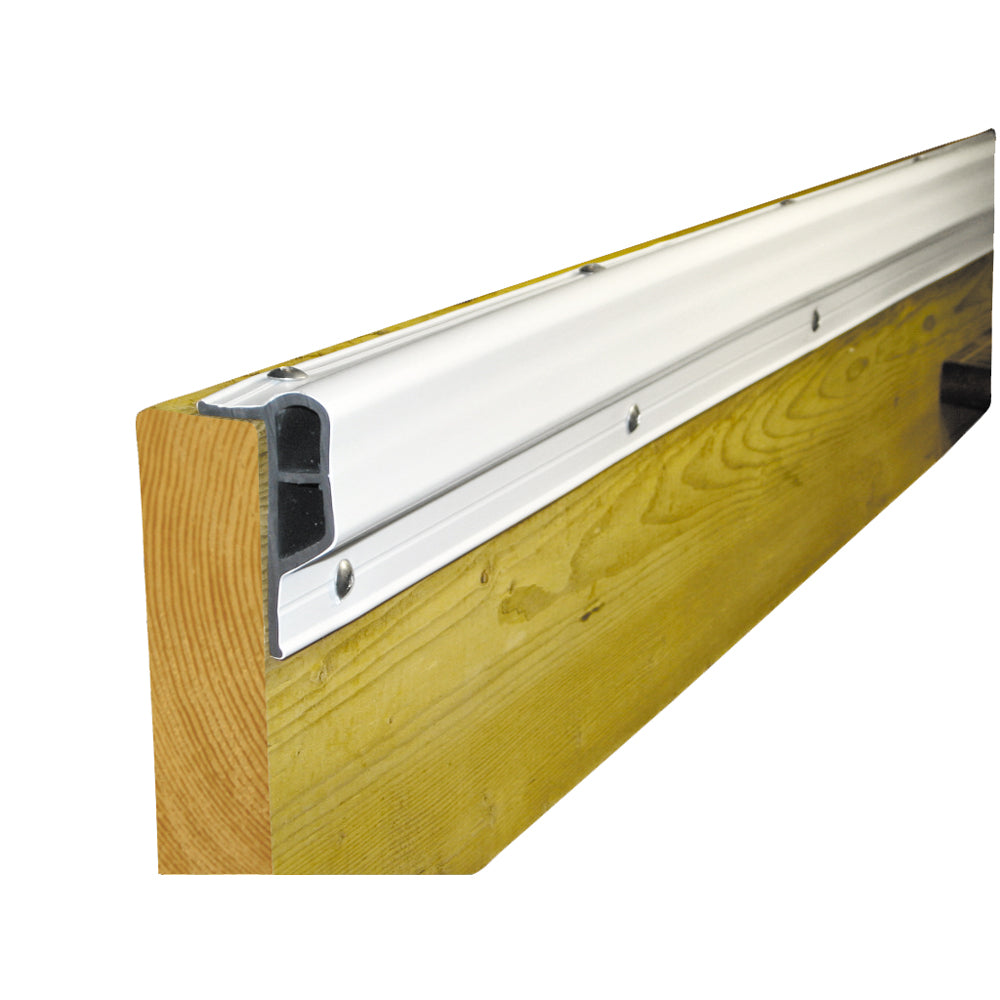 Dock Edge DE1135F Dockguard Economy PVC Profile, 10-Foot Roll, White