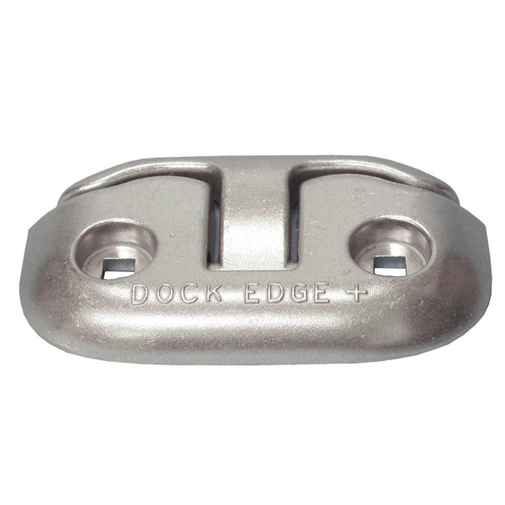 Dock Edge 6-Inch Flip-Up Dock Cleat, Polished Aluminum - DE2606PF