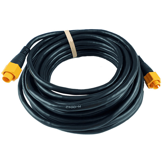 Lowrance ETHEXT-50YL 50-Foot Ethernet Cable for 5-Pin Yellow Connectors, Part 127-37