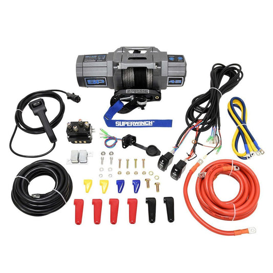 4 500 LBS. 12 VDC 1/4 IN X 40 FT. - Marine Parts OnlySUPERWINCH