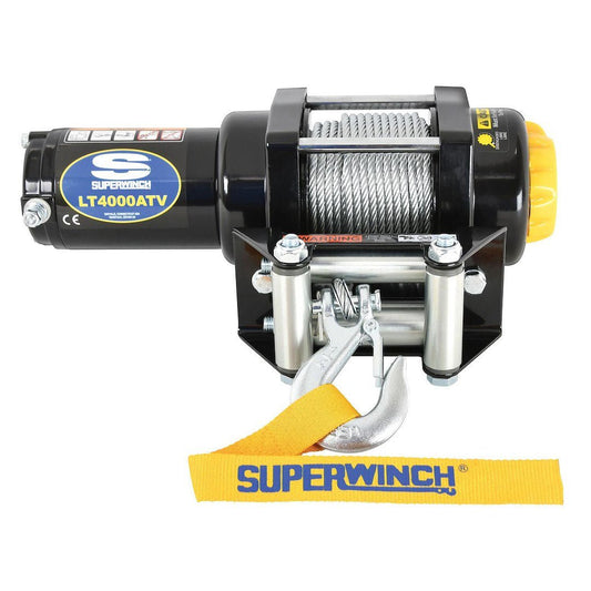 4000 LB ATV WINCH W/ROLLER - Marine Parts OnlySUPERWINCH