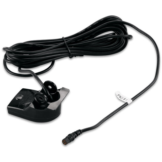 Garmin Transom Trolling Transducer for echo Series Fishfinders – Dual-Beam, 4-Pin Mounting System