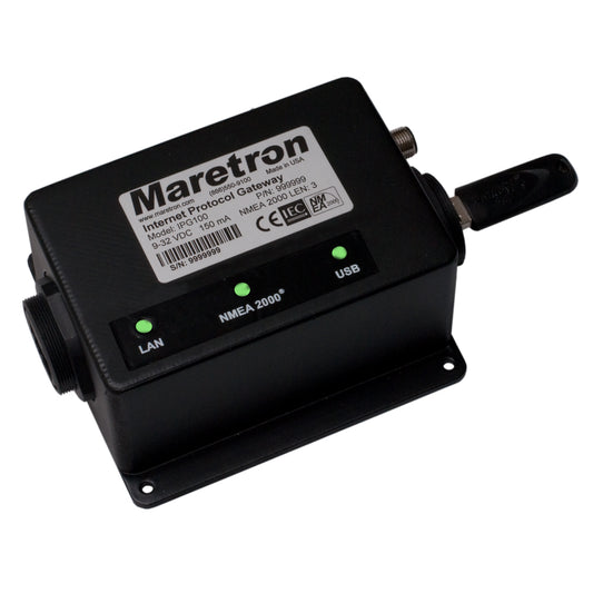 Maretron IPG100 Internet Protocol Gateway for NMEA 2000 Network Connectivity and Vessel Monitoring