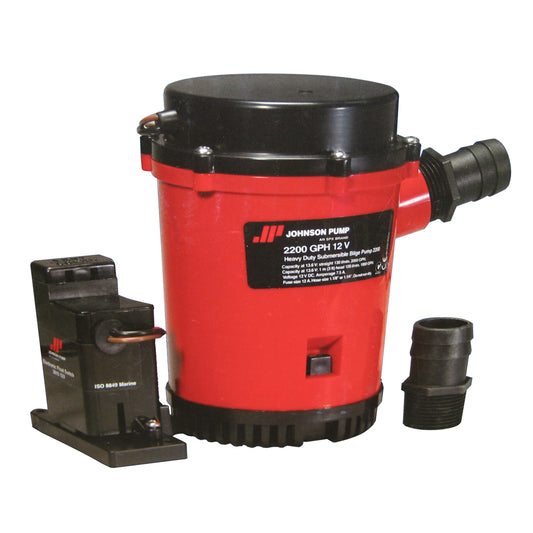 Johnson Pump 2200 GPH Automatic Submersible Bilge Pump with Magnetic Switch - 12V