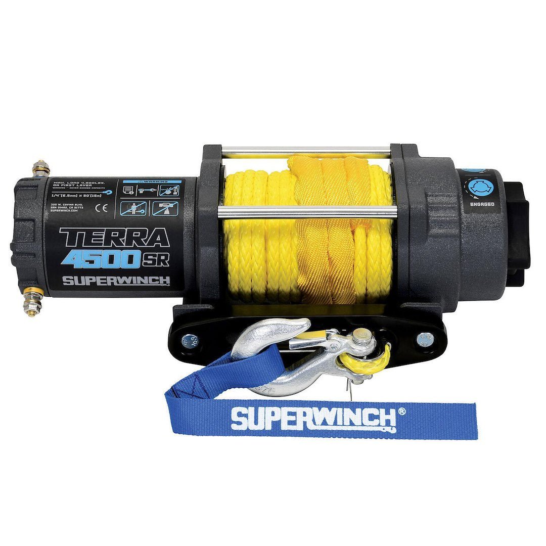 4500 LBS. 12V DC 1/4 IN. X 50 FT. - Marine Parts OnlySUPERWINCH
