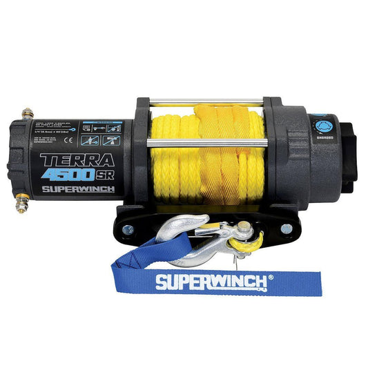 4500 LBS. 12V DC 1/4 IN. X 50 FT. - Marine Parts OnlySUPERWINCH