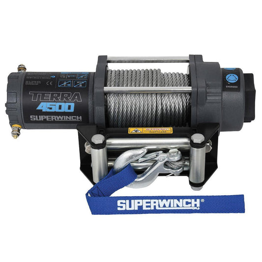 4500 LBS. 12V DC 15/64 IN. X 50 F - Marine Parts OnlySUPERWINCH
