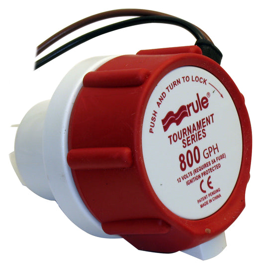 Rule 46DR Replacement Motor Cartridge for Tournament Series Aerators – 800 GPM, 12V