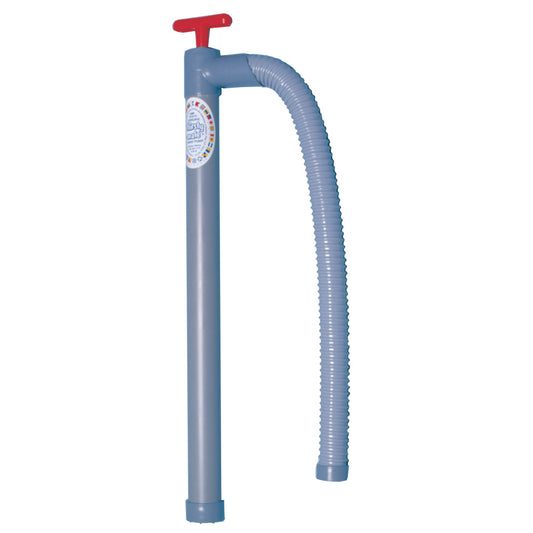 Beckson Marine Thirsty-Mate 24-Inch Hand Pump with Reinforced Hose - Self-Priming, Corrosion-Resistant Marine Water Pump