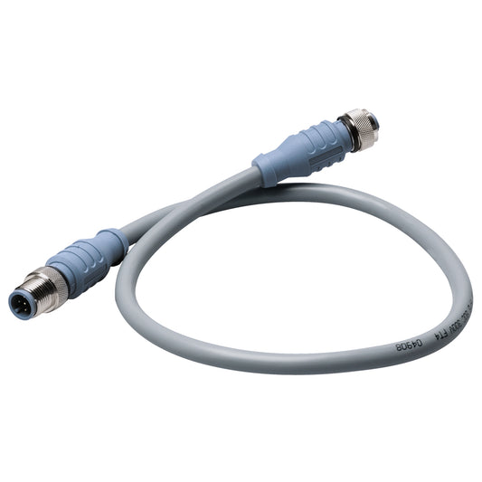 Maretron Mid Double-Ended Cordset - 1 Meter Gray for Secure Marine Power Connections