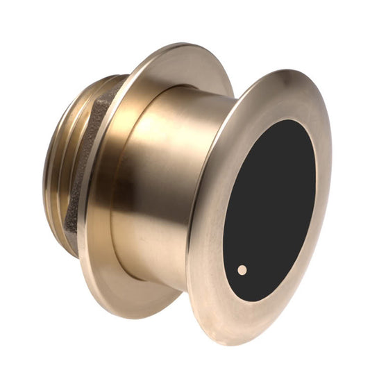 Garmin B175H Bronze 20° Thru-Hull Transducer – 1kW, 8-Pin with Tilted Element for Optimal Performance