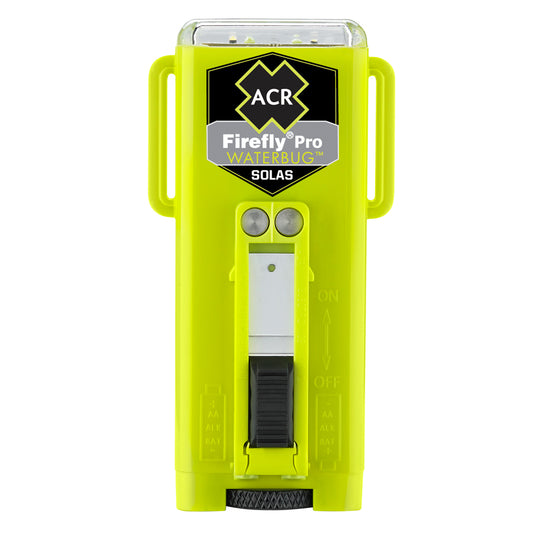 ACR Electronics Firefly PRO WaterBug SOLAS Marine Strobe Light with Water Activation and 3-Mile Visibility