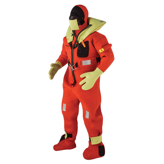 Kent Sporting Goods Commercial Immersion Suit - USCG/SOLAS Approved, Orange, Universal Fit - Part 154100-200-004-13