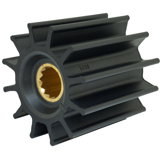 Jabsco Impeller Kit with 12 Blades - Neoprene for Marine and Engine Cooling Pumps, Part Number 17936-0001-P