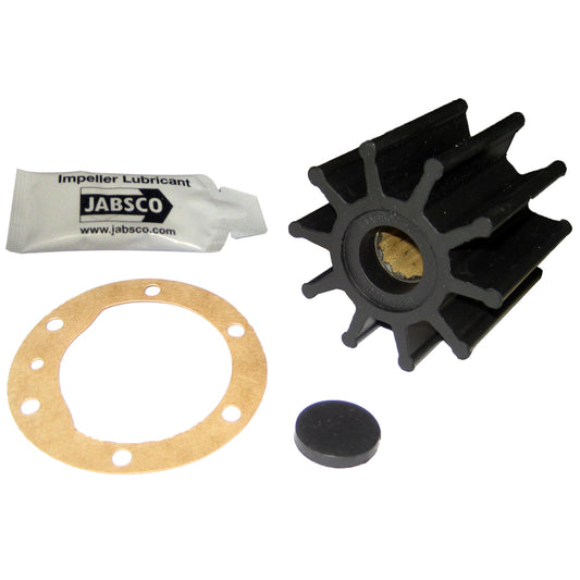 Jabsco Impeller Kit - 10 Blade Neoprene with Spline Drive, Part 18777-0001-P