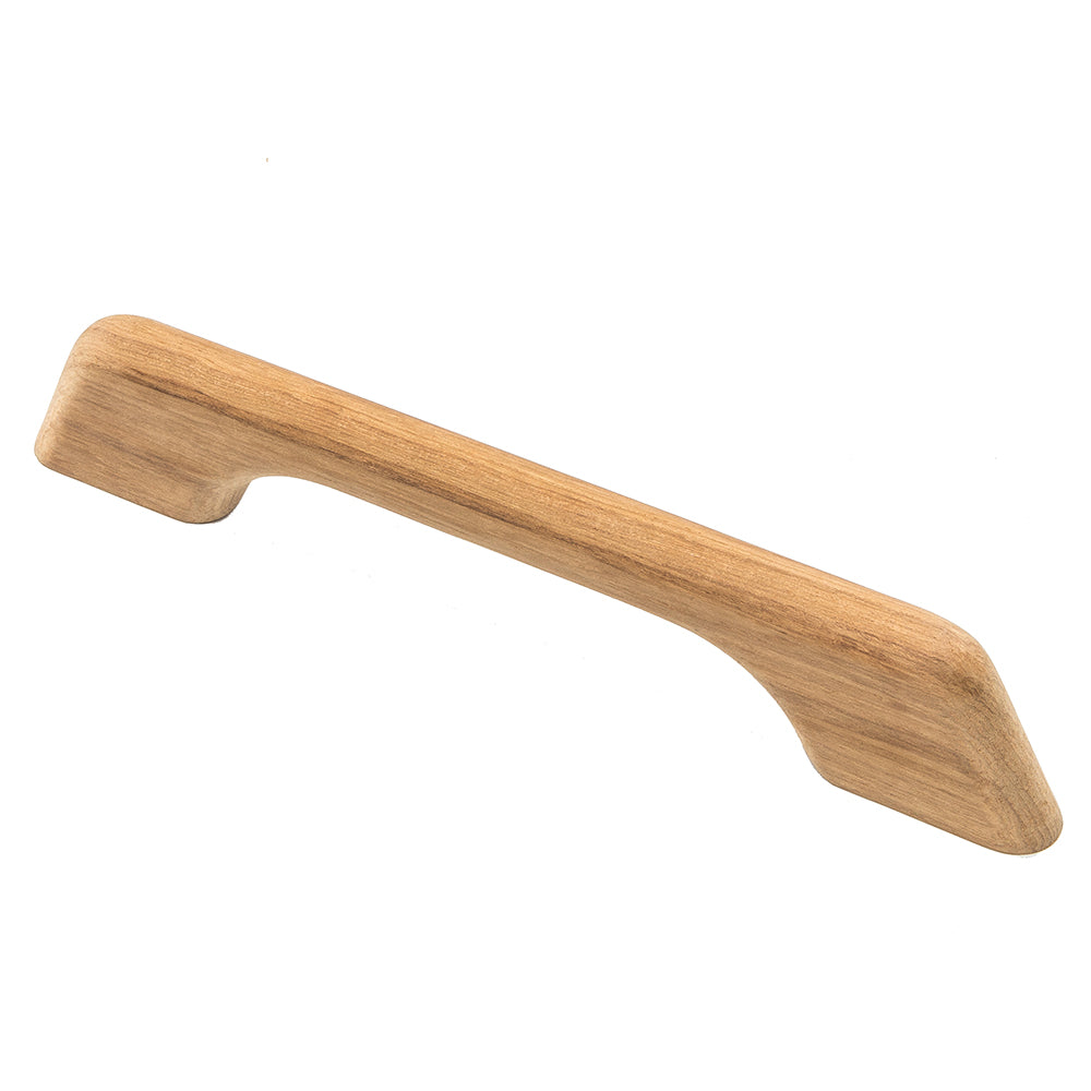 Whitecap 60101 Teak Handrail with One Loop – 13 Inches Length for Marine & Dock Applications