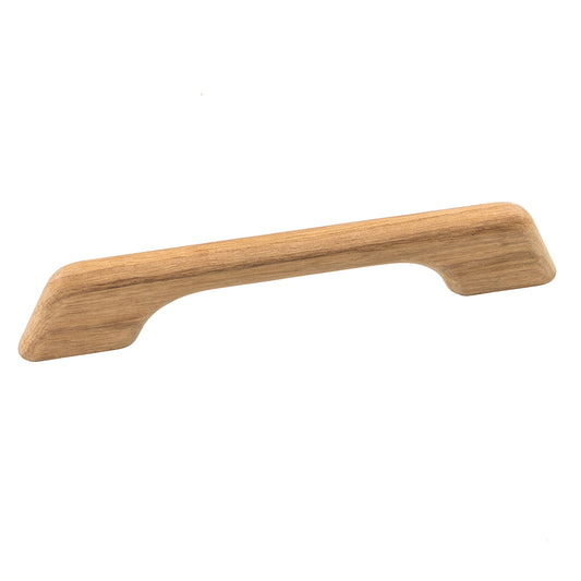Whitecap 60101 Teak Handrail with One Loop – 13 Inches Length for Marine & Dock Applications