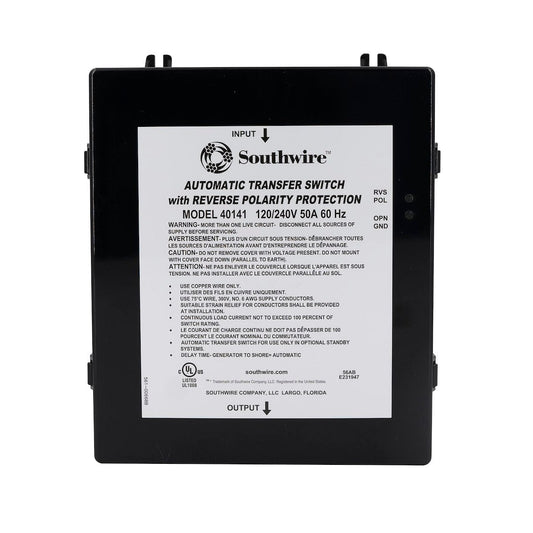 50A REVERSE POLARITY TRANSFER SWITC - Marine Parts OnlySOUTHWIRE