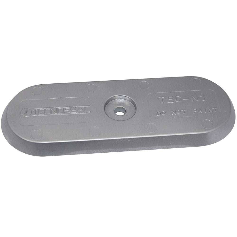 Tecnoseal TEC-N1 Downeaster Transom Anode, Zinc Hull Plate