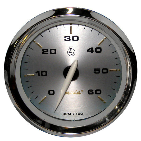Faria Beede Instruments Kronos 4-Inch Tachometer - 6,000 RPM for Gas Inboard & I/O Engines