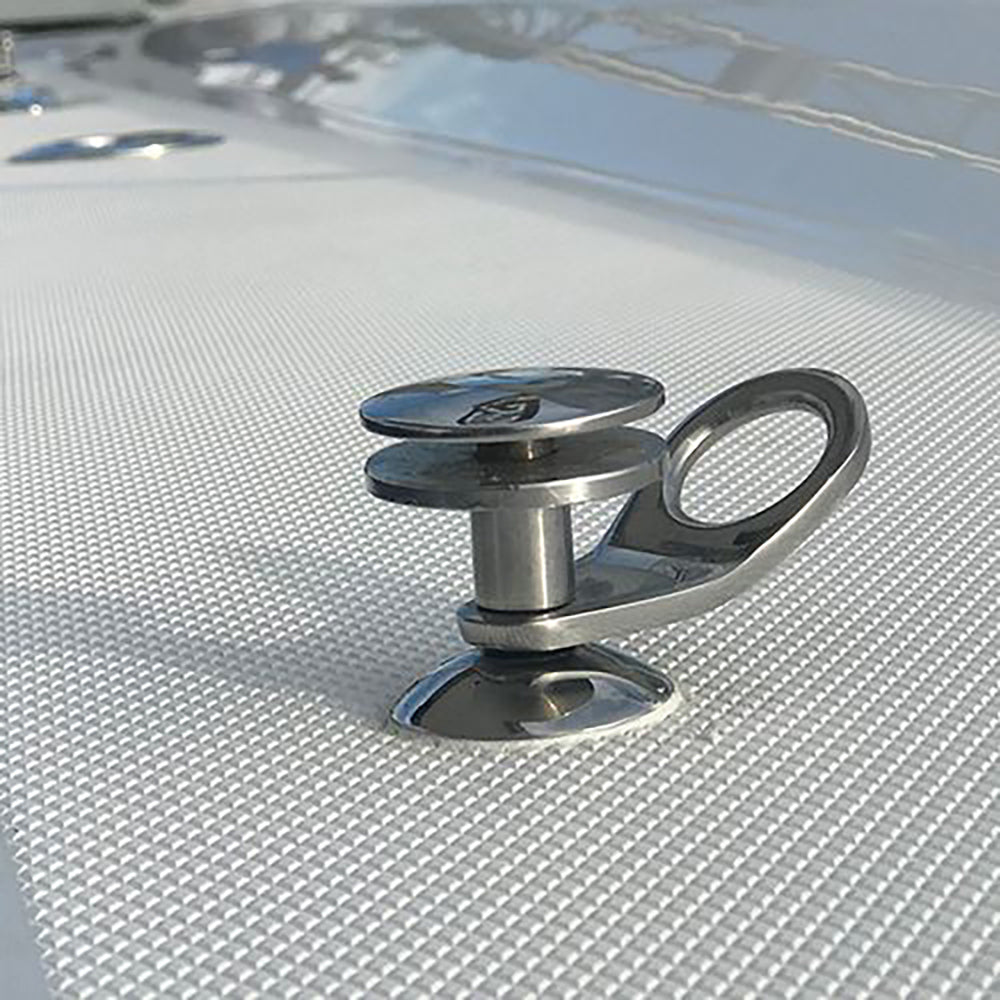 TACO Marine Quick Release Fender Lock F16-0151-1 - Stainless Steel Dockside Fender Line Securement Solution
