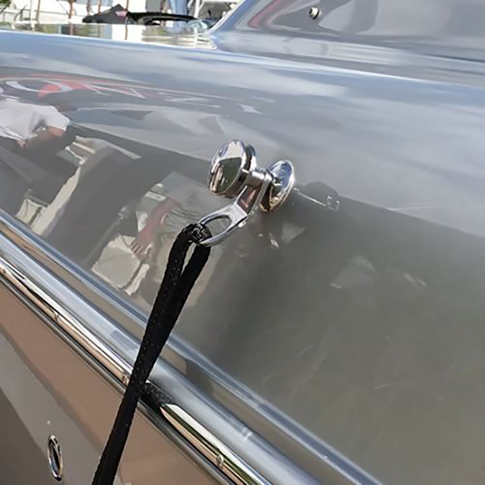 TACO Marine Quick Release Fender Lock F16-0151-1 - Stainless Steel Dockside Fender Line Securement Solution