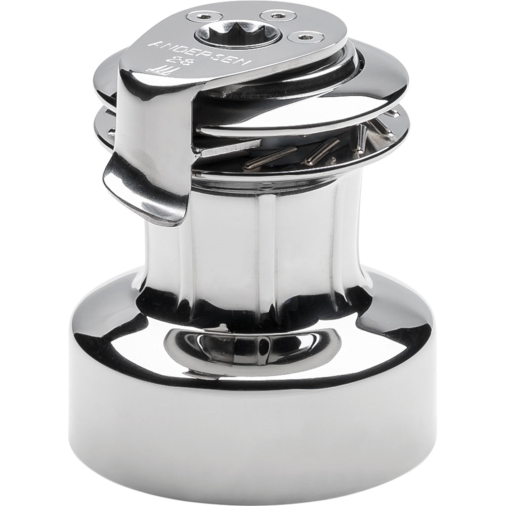 ANDERSEN RA2028010000 28 ST FS 2-Speed Full Stainless Steel Self-Tailing Manual Winch