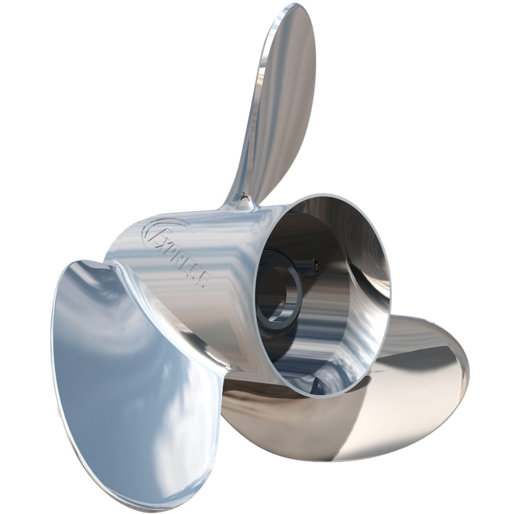 Turning Point Express Mach3 Right Hand Stainless Steel Propeller - 14.25" x 21 Pitch, 3-Blade Performance Marine Propeller