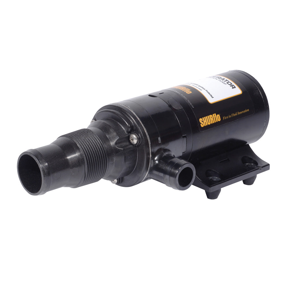 Shurflo by Pentair MACERATOR Pump with 180 Port - 12VDC, 13 GPM for Waste Evacuation