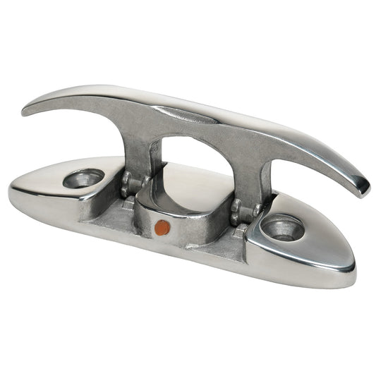 Whitecap 6746C 6-Inch Folding Cleat in 316 Stainless Steel for Top-Mount Applications