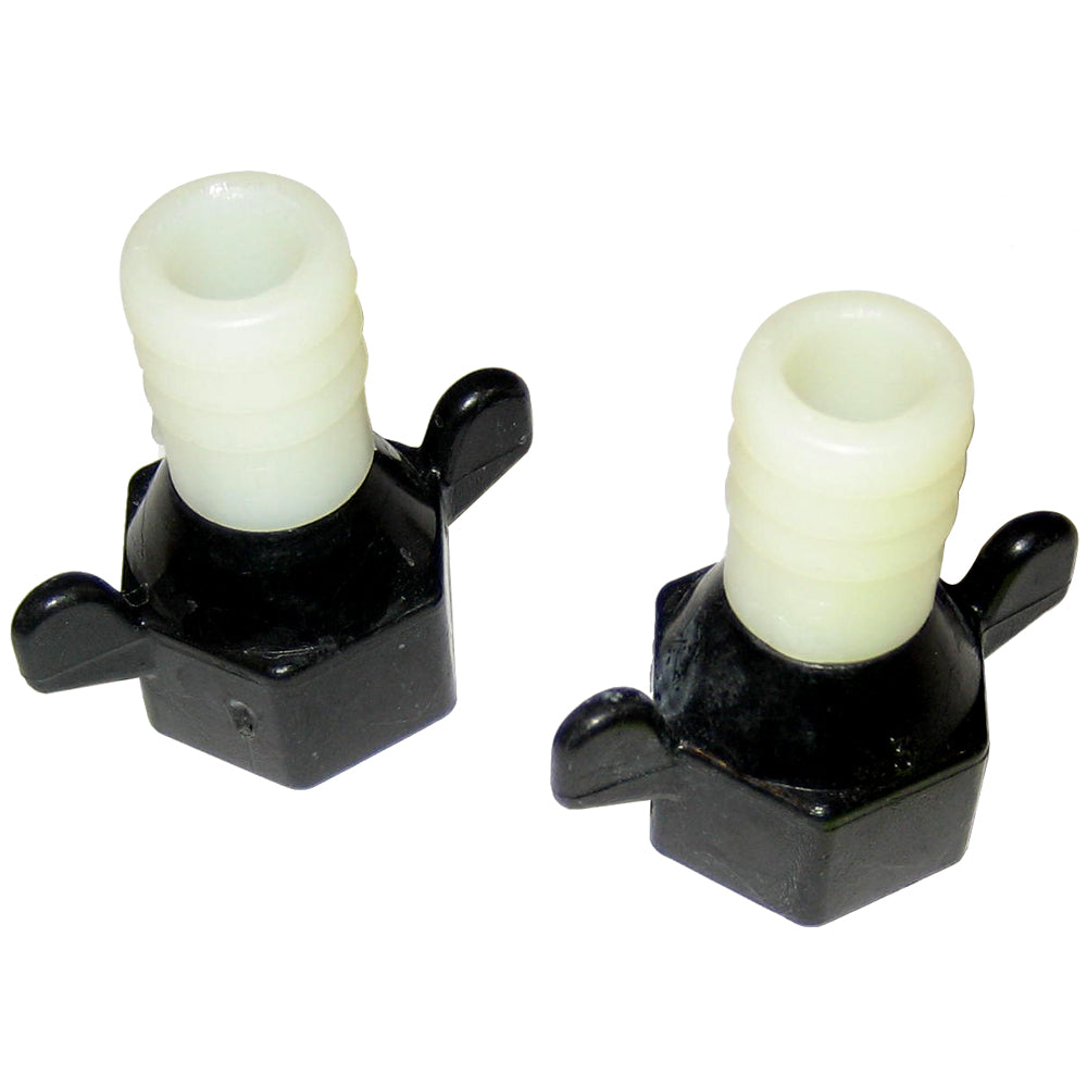 Shurflo by Pentair 94-181-03 Straight Fitting Port Adapter – 1/2-Inch-14 NPT Female Thread to 3/4-Inch Barb for Flexible Pump Connections