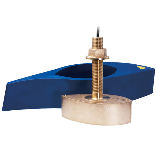 Garmin B265LH Bronze Thru-Hull Mount Transducer with Depth & Temperature – 12-Pin